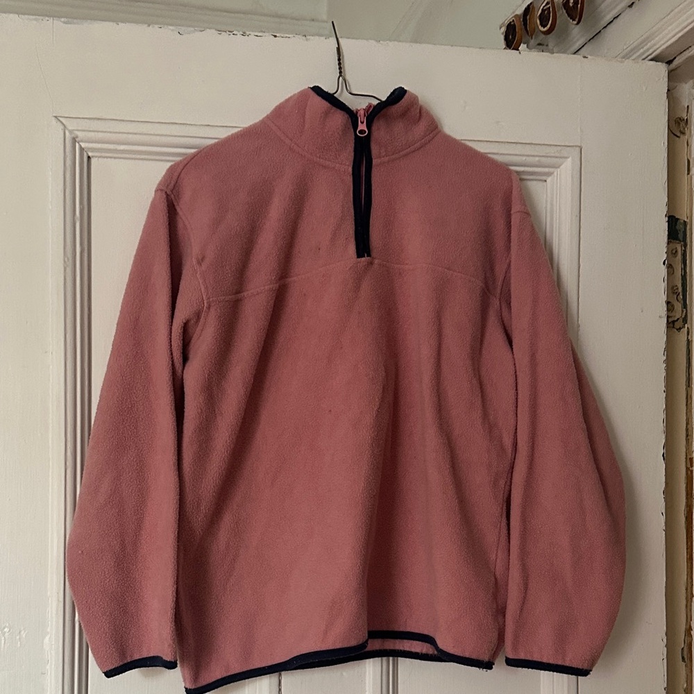 Pink Fleece Pullover